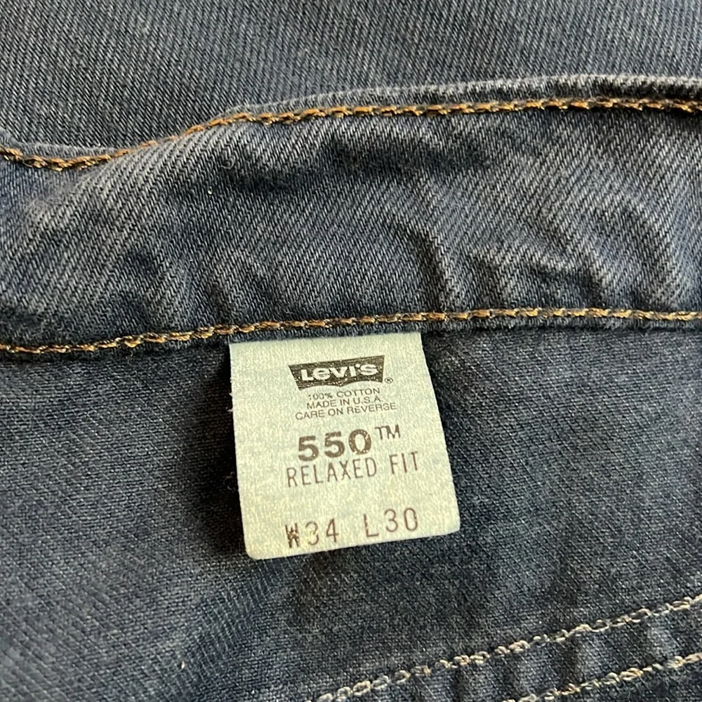 Levi’s Navy Blue Vintage 550 Jeans- 34x30‎